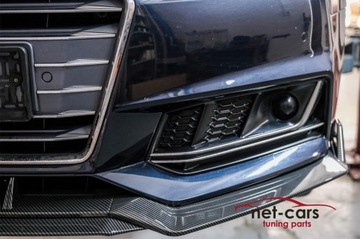 СПОЙЛЕР ДОКЛАДКА AUDI A4 B9 8W -18 S LINE CARBON HYDROGRAPHICS FOR ZD SLINE