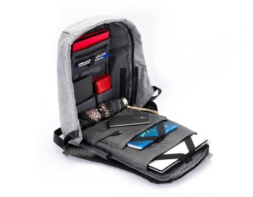 ПРОТИВОКРАЖНЫЙ РЮКЗАК С USB, ВОДОНЕПРОНИЦАЕМЫЙ ГОРОДСКОЙ