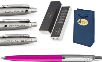 PARKER DŁUGOPIS JOTTER KOLOR RÓŻOWY GRAWER