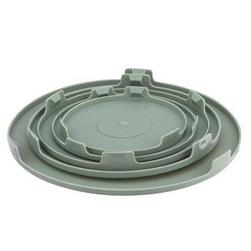 Стеклянные кухонные миски Altom Design с крышкой, набор из 5 шт.