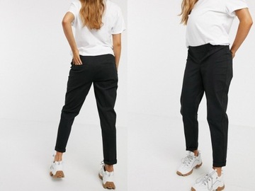 DESIGN Maternity Czarne spodnie chinosy M