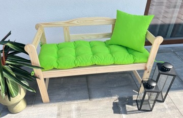 Poduszka ogrodowa fotel ławka JASNY ZIELONY