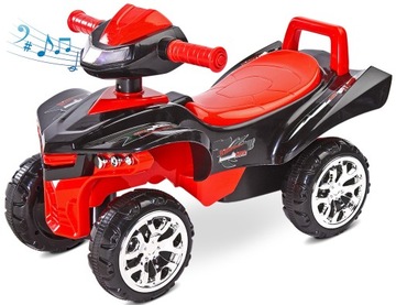 Quad jeździk Pojazd dla dzieci RAPTOR red TOYZ