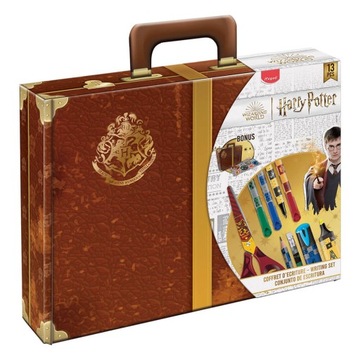 Wyprawka Szkolna Harry Potter Przybory Zestaw Plastyczny w Walizce Teczka