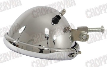 lampa obudowa klosz 5,75 przód motocyklowa chrom