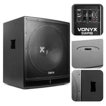 Subwoofer aktywny 18'' 1200W Vonyx PRO