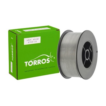 Drut spawalniczy Torros E71T-GS samoosłonowy/proszkowy (bez gazu) 1,0mm 1kg