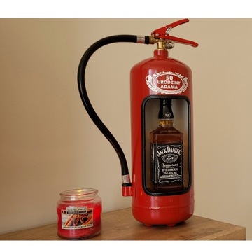 Огнетушитель барный FIREMAN подарок со светодиодной подсветкой для мужа