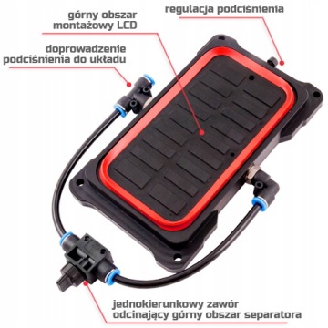 Podtlakový Oddělovač Obrazovek LCD 6,4-7,2'' ST3