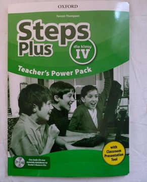 Steps Plus 4 Materiały dla nauczyciela Teachers Power Pack IV OXFORD