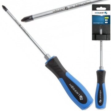 HOGERT HT1S072 PH2 ОТВЕРТКА НАТЯЖИВАЮЩАЯ 125 ММ