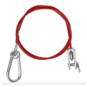 ПРЕДОХРАНИТЕЛЬНЫЙ ТРОС ТОРМОЗНОГО ТОРМОЗА ПРИЦЕПА, ТРОСОВОЙ КРЮК