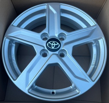4X NOVÉ RÁFKY ALU TOYOTA YARIS 5X15 4X100 ET39