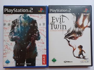 Evil Twin Cyprien's Chronicles + Fahrenheit, Playstation 2, PS2