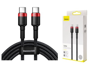 BASEUS KABEL USB-C do MacBook / MateBook 100W