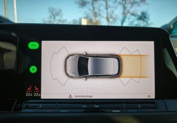 Volkswagen Golf VIII GTI 2.0 TSI 245KM 2022 Volkswagen Golf GTI, ACC, Matrix, GPS, Sportowe fotele podgrzewane, Digita, zdjęcie 35