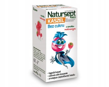Lizaki NATURSEPT KASZEL BEZ CUKRU 6 sztuk