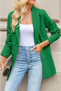 2024 Женские пиджаки Деловые повседневные длинные пиджаки Dressy Work, L
