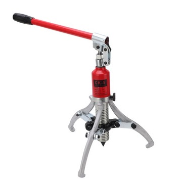5T Hydrauliczny wyciągarka do kół z pompą, 3 szczęki, maszyna do rysowania