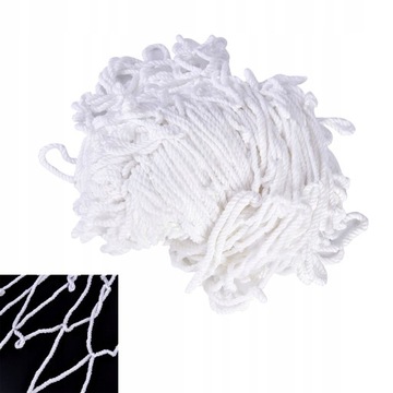 СЕТКА ДЛЯ ФУТБОЛЬНЫХ ВОРОТ STRONG 3x2м Белая