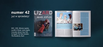 Lizard Magazine №42 Дженис Джоплин черный фетр миди