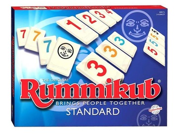 ORYGINALNA GRA RUMMIKUB - gra logiczna - remik