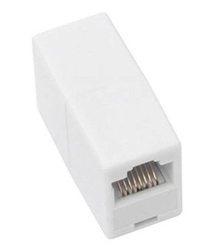 Adapter Przejście Łącznik 8p8c RJ45 F-F gn.-gn.