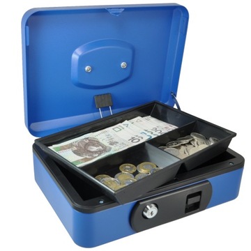 ЭКСКЛЮЗИВНАЯ МЕТАЛЛИЧЕСКАЯ ДЕНЕЖНАЯ КАССЕТА, открывается рычагом + 3 ключа.
