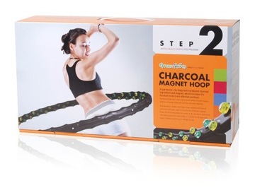 Koło Hula Hop Jinpoli Charcoal 110cm 1,25kg