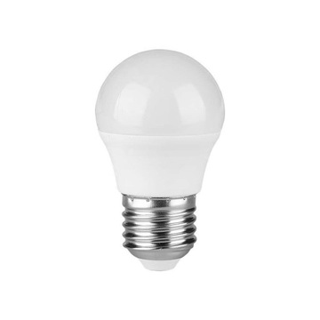 Żarówka LED V-TAC SAMSUNG CHIP 6,5W E27 Kulka G45 VT-290 3000K 600lm 5 Lat