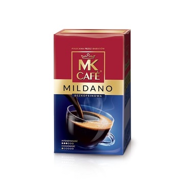 MK Cafe Mildano bezkofeinowa kawa mielona 250g