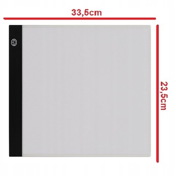 TABLET GRAFICZNY DESKA KREŚLARSKA DO RYSOWANIA LED