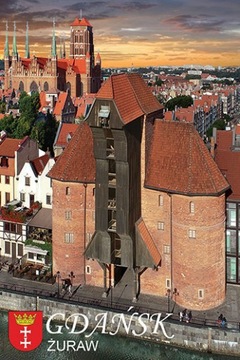MAGNES NA LODÓWKĘ 4K GDAŃSK ŻURAW