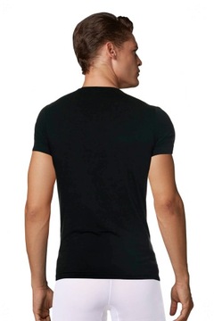 koszulka micromodal podkoszulek czarny na krótki rękaw XL Doreanse 2865 top