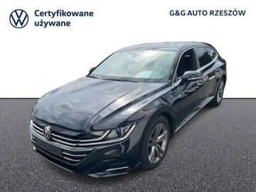 Volkswagen Arteon Fastback Facelifting 2.0 TSI 190KM 2022 Volkswagen Arteon 2.0TSI 190 R-Line DSG, Gwarancja, Serwis ASO, FV23 2.0
