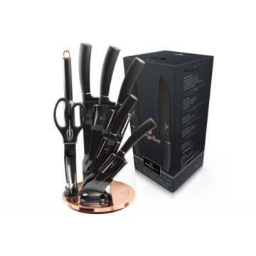 НАБОР НОЖЕЙ BERLINGER HAUS BH-2421 ЧЕРНАЯ РОЗА