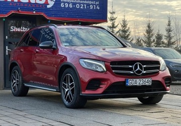 Mercedes GLC C253 SUV 2.1 220 d 170KM 2018 Mercedes-Benz GLC 220d 170KM 4Matic AMG Line Xenon Led Pol Skora Kamera St, zdjęcie 4