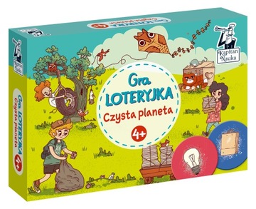 GRA LOTERYJKA CZYSTA PLANETA PLANSZOWA NOWA