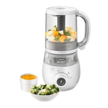 ROBOT KUCHENNY PAROWAR BLENDER MIKSER ROZMRAŻANIE PHILIPS 4W1 SCF883/01
