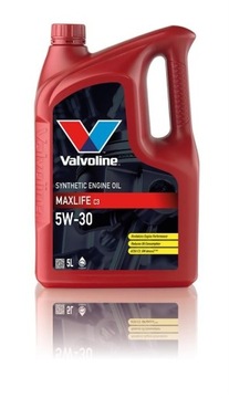 VALVOLINE 5W30 5L. MAXLIFE