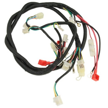 INSTALACJA ELEKTRYCZNA WIĄZKA KABLE SKUTER GY6 4T