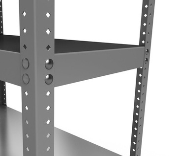 МАРБО Полка металлическая Hard Metal 200x100x50 5P 1125