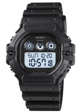 Zegarek SKMEI cyfrowy KOLORY alarm