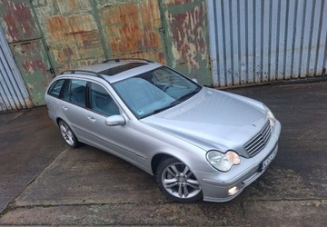 Mercedes Klasa C W203 Kombi T203 3.0 V6 (C 320 CDI) 224KM 2005 Mercedes-Benz Klasa C AVANGARDE Automat Skorzana Tapicerka Tempomat Szyber, zdjęcie 12