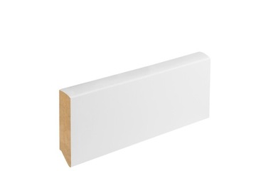Listwa przypodłogowa MDF biała 60x12mm