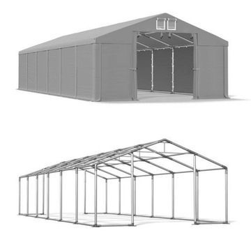 5x12m Namiot Magazynowy Budowlany Przemysłowy DAS 560 W