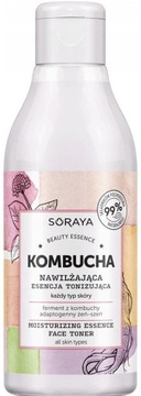 Soraya Kombucha Żeń-Szeń Nawilżająca Esencja Tonizująca Detox Energia 200ml