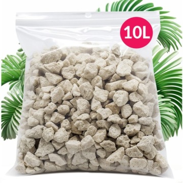 PUMEKS OGRODNICZNY WULKANICZNY 8-16mm DO STORCZYKA ROŚLIN DRENAŻ PUMEX 10L