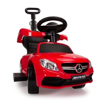 Катание, коляска, ходунки, 3в1, игрушечная машинка с клаксоном, большой автомобиль Мерседес