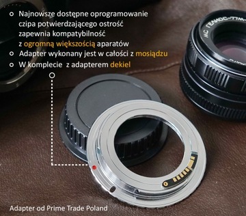 Переходник M42 — подтверждение Canon EOS AF, латунная резьба одуванчика, новое изд.